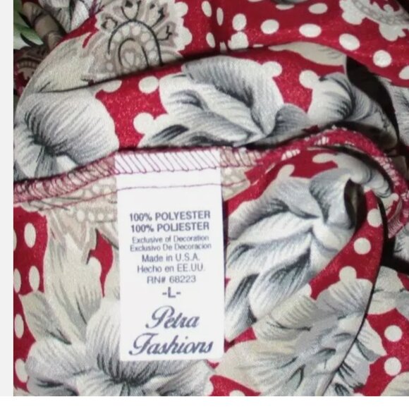 Petra Sz L Sleeveless Satin Chemise Short Nightgown Babydoll Lingerie Sleepwear - Picture 3 of 3